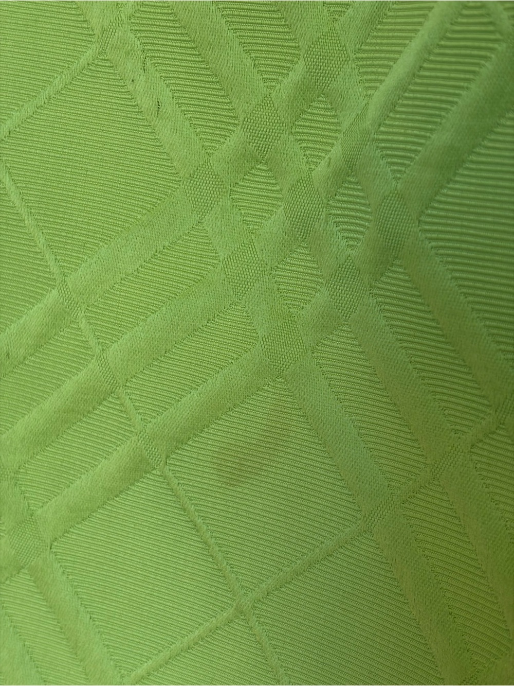Vtg Jones New York Lime Green Sleeveless Shift Dress 12 flaws - Picture 10 of 12